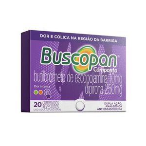 Buscopan Composto Revestido Hypera 20 Comprimidos