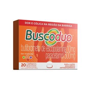 Buscoduo 10mg/500mg 20 Comprimidos Revestidos