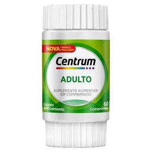 Suplemento Centrum Adulto Frasco 60 Comprimidos