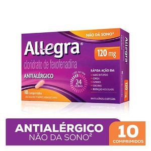 Allegra D 60mg/120mg 10 Comprimidos Revestidos