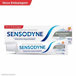 Creme Dental Sensodyne Extra Fresh Branqueador 50g