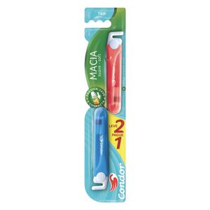Escova Dental Condor Macia Leve 2 Pague 1 8035-0