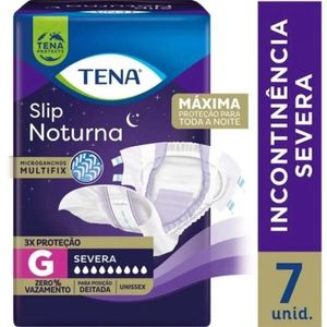 Fralda Geriátrica Tena Noturna G 7 Unidades