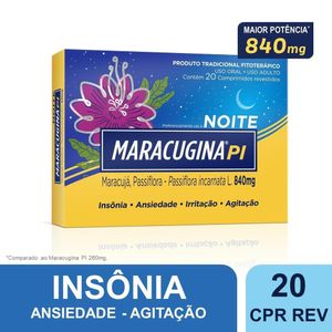 Maracugina PI 840mg 20 Comprimidos