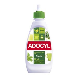 Adoçante Dietético Líquido com Stevia Adocyl 80ml