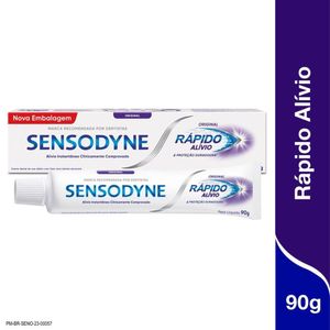 Creme Dental Sensodyne Rápido Alívio 90g