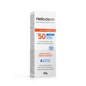 Protetor Solar Facial Helioderm Suncare FPS50 50g