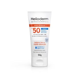 Protetor Solar Facial Helioderm Suncare FPS50 50g