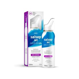 Salsep Jet Solução Nasal 0,9% Spray 100ml Libbs
