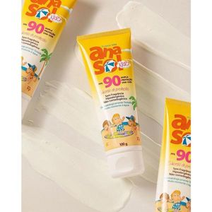 Protetor Solar Infantil Anasol FPS90 100g Kids