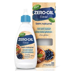 Adoçante Zero Cal Eritritol 65ml