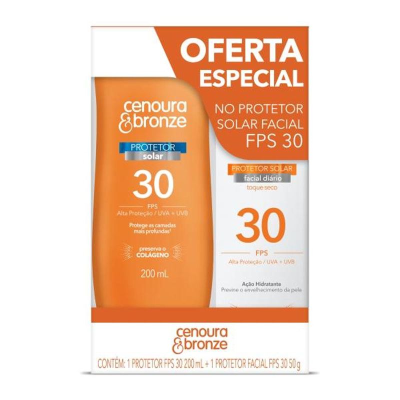 protetor-cenoura-bronze-facial-fps30-50g-protetor-fps30-200ml-10031851