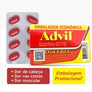 Advil 400mg 8 Cápsulas Gel