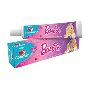 Gel Dental Condor Barbie + 6 Anos 50g