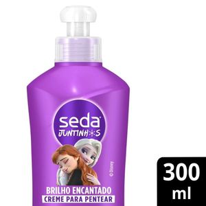 Creme de Pentear Seda Juntinhos Frozen Brilho Encantado 300ml