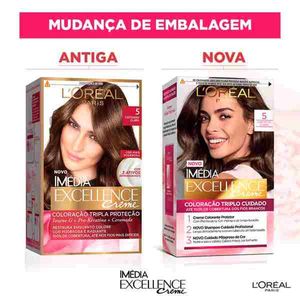Imédia Excellence Creme 5 Castanho Claro 1 Unidade