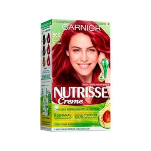 Coloração Nutrisse Kit 666 Rubi/Pimenta Malagueta