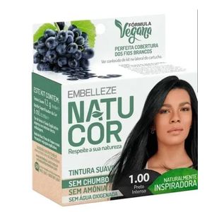 Natucor Creme 1 0 Preto Natural Suave 1 Unidade