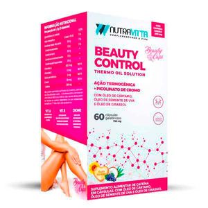 Nutra Vitta Beauty Control Cromo + Cart + Café + Vitamina 60 Cápsulas