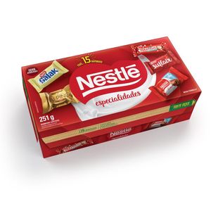 Caixa Bombons Nestlé Especialidades 251g