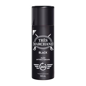 Desodorante Três Marchand Spray Black 100ml