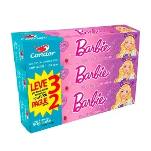 Gel Dental Condor 50g Barbie Leve 3 Pague 2 8211