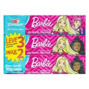 Gel Dental Condor 50g Barbie Leve 3 Pague 2 8211