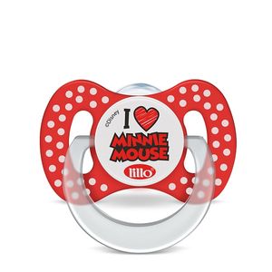 Chupeta Lillo Tamanho 1 305731 Disney Minnie Vermelho