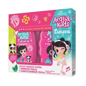 Kit Acqua Kids Shampoo + Condicionador 250ml Luluca