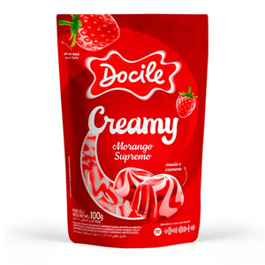 Goma Docile 100g Creamy Morango