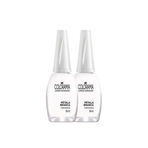 Esmalte Colorama Cremoso Pétala Branca