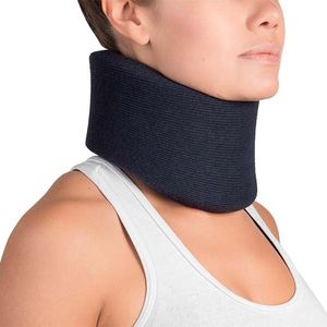 Colar Cervical Espuma Leve Azul M Mercur