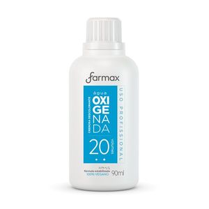 Água Oxigenada Cremosa 20 Volumes Farmax 90ml