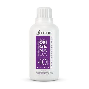 Água Oxigenada 40 Volumes Cremosa Farmax 90ml