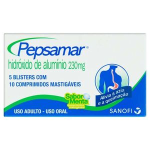 Pepsamar Antiácido Mastigável Hypera 10 Comprimidos Envelope