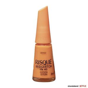 Esmalte Risqué Cremoso Querida Leitora Laranja