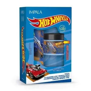 Kit Impala Hot Wheels Shampoo 2 em 1 250ml + Gel Fixador 120g Azul