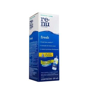 Renu Plus Solução para Lentes de Contato Sem Fricção 120ml