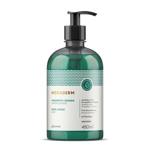 Sabonete Líquido Hidraderm 480ml Erva Doce