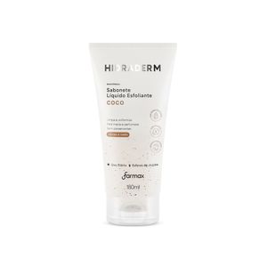 Sabonete Líquido Esfoliante Corporal Hidraderm Coco 180ml