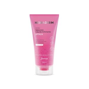 Sabonete Líquido Esfoliante Hidraderm 180ml Pitaya