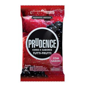 Preservativos Prudence 3 Unidades Tutti Frutti