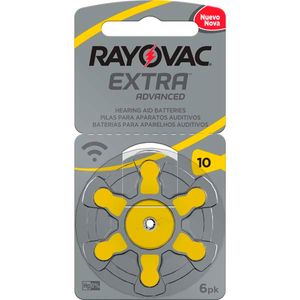 Pilha Rayovac Audit Extra Advanced Tam 10