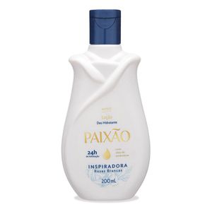 Hidratante Paixão Inspiradora com Óleo de Amêndoas ação desodorante 200ml