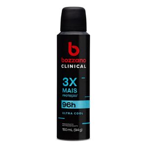 Desodorante Clinical Ultra Cool Antitranspirante Aerossol Bozzano Masculino 150ml