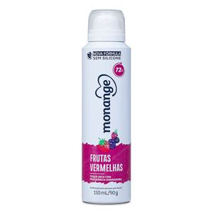 Desodorante Monange Feminino Frutas Vermelhas Aerossol 150ml