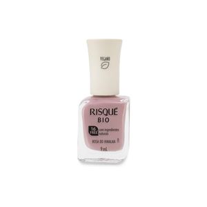 Esmalte Risqué Bio Rosa Cremoso Rosa do Himalaia 9ml