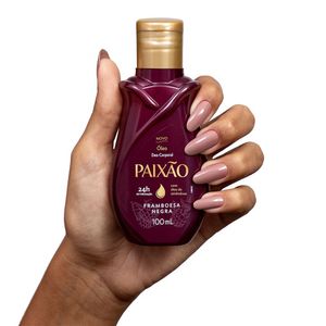 Óleo Corporal Paixão 100ml Framboesa Negra