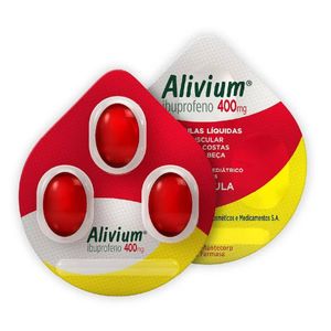 Alivium Mantecorp 400mg 3 Cápsulas *Apresentação Avulsa