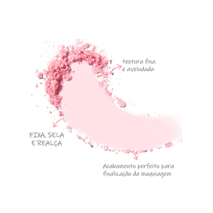 Pó Solto Facial By Karen Bachini Pink Powder